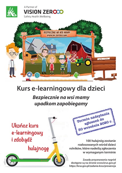 Plakat kursu e learning 2020 600